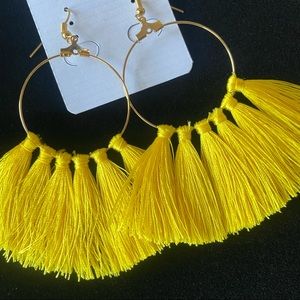 🔥3/$25 Boho Gold Tone Tassel Earrings